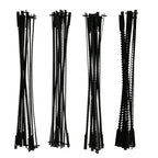 48pcs Scroll Saw Blade Set 5 Inch Pin End Scroll Saw Blades SK5 Carbon Steel Coping Saw Blade Jig Saw Blades Woodworking Tool for Wood Metal Plastic Cutting US(Black)