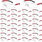 Safety Glasses for Men Women ANSI Z87.1 Safety Glasses Bulk Protective Eyewear Scratch-Resistant