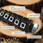 Spiral Cutterhead for DeWalt Planer DW735 DW735X Thickness Planer 13 Inch Spiral Cutter Head with Reversible Carbide Inserts Woodworking Helical Cutter Head