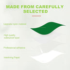 7x9in Nylon Repair Patch，Tent Repair Kit，Self Adhesive Waterproof Fabric Repair Tape for Tent, Umbrella, Sleeping Bag, Down Jackets,Knapsack.（Green,6ps）