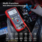 Digital Multimeter 4000 Counts, Auto-Ranging Ohmmeter Voltage Tester, DC/AC Voltmeter, Measures Voltage Current Resistance Diodes Continuity Capacitance with NCV Duty-Cycle Capacitance