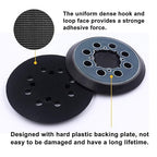 5-Inch Hook and Loop Replacement Sander Pad,Fit for DWE6423,DWE6423K,DWE6421,DWE6421K,DCW210B,Compatible with DEWALT Random Orbit Sander DWE64233, N329079 Parts