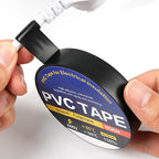 10 Pack Black Electrical Tape，0.70 in x 72ft，Waterproof High Temperature Electric Tape Weatherproof Home Outdoor Multipurpose Insulating Wire Wrapping