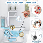 Flexible grabberDrain Snake Tool - The Ultimate 33inch Flexible Grabber for Hair, Unclog Any Drain in Minutes! Gunk & Debris in Sinks, Showers & Tubs. No More Chemicals, Just Quick Results!