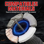 CSOOM SDS Plus Rotary Hammer Drill Bit 7/32"x6.3", Professional Concrete Drill Bit for Concrete, Brick, Stone and Cement Walls