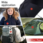 Down Jacket Repair Patches - Highly Effective Repair of Nylon Fabric, Waterproof Self-Adhesive Repair Patch for Down Jackets, Tents, Raincoats, Outdoor Equipment