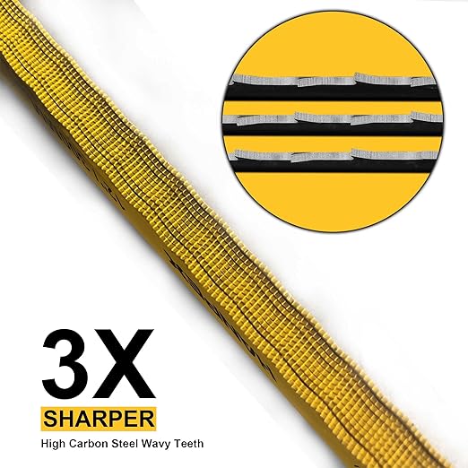 Hacksaw Replacement Blades (10 Pack) High Speed 24 TPI - 12" Length Hack Saw Blade - High Carbon Steel (HCS) Cutting Blades