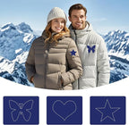 45PCS Nylon Repair Patch Self-Adhesive Pre-Cut Fabric Patch Down Jacket Repair Patches for Puffer Jackets Tenacious Tape Polyester Waterproof Lightweight Tent Repair Patch for Clothes Bag(Blue