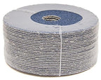 Benchmark Abrasives 5 Inch Sanding Discs Resin Fiber Zirconia Grinding Disc for Grinding, Stripping on Wood, Fiberglass, Steel, Metal, 7/8" Arbor Angle Grinder Sanding Disc, 25 Pack - 36 Grit