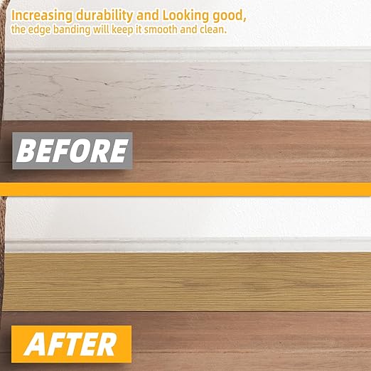 GSCIT Club Wood Grain Repair Tape, 2.4 inch X 50ft Self Adhesive Oak Grain Repair Patch for Tables, Chairs, Baseboards, Doors, Windows, Floors, Handicraft DIY.