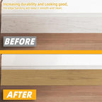 GSCIT Club Wood Grain Repair Tape, 2.4 inch X 50ft Self Adhesive Oak Grain Repair Patch for Tables, Chairs, Baseboards, Doors, Windows, Floors, Handicraft DIY.