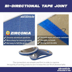 1/2" x 18" Zirconia Sanding Belts for Metal - 1/2 x 18 Inch Zirconia Metal Grinding Sand Paper, 36 PCS 120 Grits, Perfect for Knife Blade Sharpening, Metal Polishing, Derusting, Woodworking