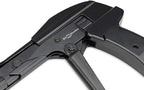 42708 Zip Tie Gun/Cable Tie Install Tool, Adjustable Tension with Built-In Cutter, for Nylon Ties up to 1/4”- Black