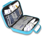 299Pcs Car First Aid Kit for Home Camping Travel Essentials First Aid Blue Bag Emegency Supplies Household Items for College Students YIDERBO