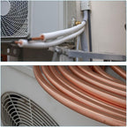 MECCANIXITY Spring Tube Bender OD 9mm/0.35" Steel Spring Pipe Copper Tubes 2500mm/98.42" Long for 1/2" Copper Pipe(12mm) in Home Renovations,Electrician Wiring Bending Pipe(insert-pipe use)
