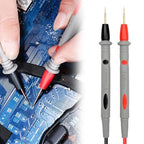 Multimeter Probe Test Lead,1000V 20A Meter Tester Needle Point Accurate Readings & Clips Clamp Cable Wire Test & Test Hook Clip,for Multi Testers