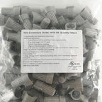 UL Listed Grey Winged Electrical Wire End Connectors Caps Bulk 100 Pack Large Twist-on Wire Connectors Nuts 18-8 AWG,HS P15 Type Screw Terminals