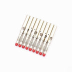 10Pcs Safety Fully Insulated Multimeter Test Leads 4mm Banana Plugs Male Stackable Connectors with Banana Jack Adapters