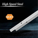 HSS Planer Blades for Delta 22-560 22-562 22-565 TP305 TP400LS Craftsman 21758 Wen 6550 Triton TPT125 Grizzly G0663 Porter Cable PC305TP Planer 12-1/2 Inch Heat Treated, Double Sided, Set of 2