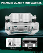 SCITOO 18B4751 18B4750 Disc Brake Calipers Assembly with Bracket Fit For Ford For F-150 1999-2003,For Ford For F-150 Heritage 2004,For Lincoln Blackwood 2002