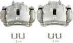 SCITOO Front Brake Calipers With Bracket 19B3554 19B3555 Compatible For Kia For Rondo 2007-2012