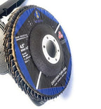 SIGNI T29 4.5" x7/8" Premium Zirconia Abrasive Flap disc for Angle Grinder Sanding, Stock and Rust Removal, Finishing, Grinding, Deburring (4.5 inch T29 40#)