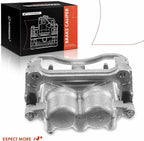 A-Premium Disc Brake Caliper Assembly with Bracket Compatible with Select Ford Models - For F-150 2009, Lobo 2009-2014, Pickup - Front Left Driver Side