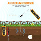 NOYAFA NF-816 Underground Wire Locator, Underground Cable Locator for Pet Fence Buried Sprinkler Valve, Locating Irrigation Tone Generator Kit Probe, Electrical Wire Tracer with Earphone