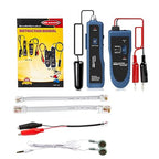 NOYAFA NF-816L Rechargeable Underground Cable Locator, Electrical Wire Tracer, Underground Wire Locator for Pet Fence Buried Sprinkler Valve, Locating Irrigation Tone Generator Kit Probe