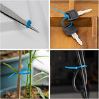 12 Inch Zip Ties Purple 1000 PCS, 50 Lbs- Heavy Duty Tensile Strength, Nylon PA66 UV Resistant Cable Ties for Indoor and Outdoor Use - Ideal for object bundling and fastening