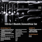 180 in 1 Electric Screwdriver Set, Power Screwdriver, Precision Screwdriver Set, 3 Torque Modes with 162 Magnetic Precision Bits, Screwdriver it for Phone Camera Computer Watch Laptop Drones