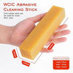 Sanding Belt & Disc Cleaner Stick 1-1/2"x1-1/2 x7-7/8 - Natural Rubber Abrasive Reviver for Woodworking Sanders, Restores Grit & Extends Belt Life
