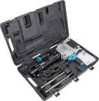 Berserker 2100W 50-Pound Demolition Jack Hammer with 1-3/16" Hex, 17-Amp Corded Electric Heavy Duty Demo Chipping Hammer Concrete/Pavement Breaker with Carrying Case Flat Chisel Bull Point Chisel