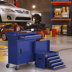 5-Drawer High Capacity Rolling Tool Chest, Removable Toolbox on Wheels Organizers, Lockable Tool Box Tool Storage Cabine with Drawers and Wheels