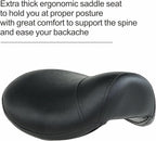 Grace&Grace Ergonomic Rolling Saddle Stool Chair with Wheels Adjustable Swivel Stool with Back and Footrest Heavy Duty for Esthetician, Artist, Dental, Medical, Spa, Salon, Cutting, Home Office