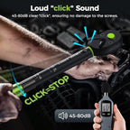 3/8-Inch Drive Click Torque Wrench - 5-50Ft-Lb/5-69.4Nm, Dual-Direction Adjustable 72 Tooth Click Torque Wrench for Bike, Motorcycle and Car Repair