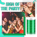 Epakh Paper Wristbands Neon Wrist Bands Waterproof Handbands for Events Lightweight Concert Wristbands Neon Colored Adhesive Wrist Band for Party