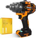 Cordless Impact Wrench 1/2" for DeWalt 20V MAX Battery, Impact Wrench 1000FT-LBS(1360N.m) High Torque Brushless Electric Impact, with 4 Modes Power Impact Driver for Car, Truck, Mower (No Battery)