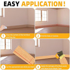 GSCIT Club Wood Grain Repair Tape, 2.4 inch X 15ft Self Adhesive Maple Grain Repair Patch for Tables, Chairs, Baseboards, Doors, Windows, Floors, Handicraft DIY.