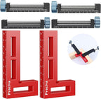 Preciva Corner Clamp for Woodworking, 90 Degree Right Angle Clamp, Aluminum Alloy Positioning Squares for Picture Frames, Cabinets, Drawers Boxes