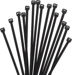 XINGO Black Cable Zip Ties 4 inch, 1000 PCS Industrial Nylon Zip Ties, Premium Self-Locking Nylon Zip Ties for Electronics Organizer,Home Office Garage Multiple Use