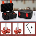 3 Blade PVC Pipe Reamer Kit 1-1/2 inch & 2 Inch,2Pcs Plastic Pipe PVC Reamer Kit Plumbing Tool Socket Saver Fitting Saver for Sch.40 CPVC ABS Socket Hub,with 3/8-Inch Hex Shaft,Fit Standard 1/2" Drill