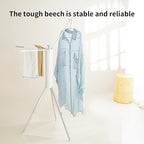 JOOM Clothes Drying Rack Portable Foldable - Drying Rack Clothing Space Saving,Collapsible Drying Rack for Laundry,Travel,Indoor,Outdoor. Folding Clothing Rack Home and Travel (Small Silver)
