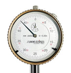 Accusize Industrial Tools Agd2 Style 0-1/4'' by 0.0005'' Dial Indicator with Lug Back, P900-S098