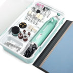 Resiners Cordless Rotary Tool Kit, Electric Resin Drill & Polishing Kit, 5-Speed Adjustable, 54pcs Jewelry Making Kit, Professional Machine for Resin Molding, Manicure, Wooden DIY Crafts