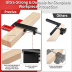 Preciva Corner Clamp for Woodworking, 90 Degree Right Angle Clamp, Aluminum Alloy Positioning Squares for Picture Frames, Cabinets, Drawers Boxes
