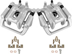 SCITOO Rear Left+Right Brake Calipers With Bracket 19B6886 19B6887 Compatible For Acura RDX 2013-2018 For Honda Crosstour 2012-2015 For Honda CR-V 2007-2016