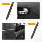 GOOACC 5 PCS Nylon Auto Trim Removal Tool Kit No-Scratch Removal Tool Kit for Car Clip Panel & Audio Dashboard Dismantle Black