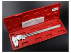 Accusize Industrial Tools 12'' by 0.001''/300mm by 0.02mm Dual Needle Precision Dial Caliper,Imperial/Metric, P920-S232