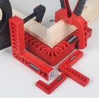 Positioning Squares, Woodworking Tool, Clamping 90 Degree Angles for Picture Frames, Boxes, Cabinets or Drawers (Set of 4) 6-Inch
